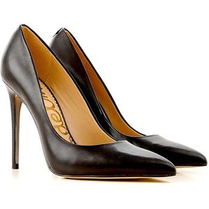 Brand new Sam Edelman Danna Black Leather pumps, size 10.